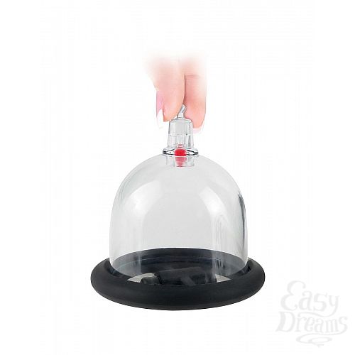  6     2    Deluxe Vibrating Nipple Pleasure Cups  