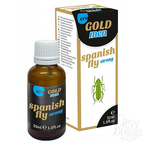  1:      Spanish Fly Gold Drops - Strong   Men, 30 . 