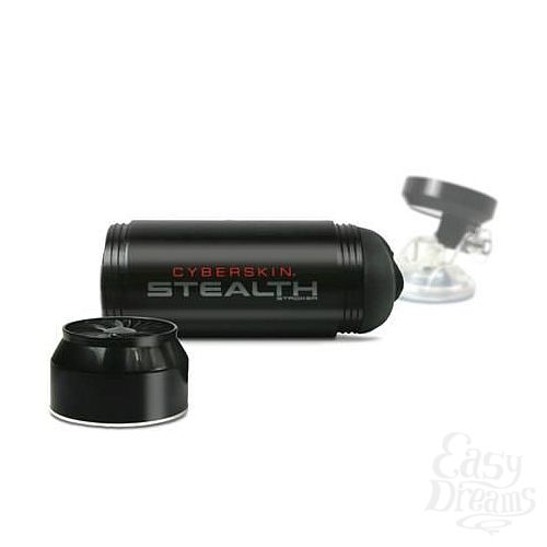 Фотография 2:  Чёрный мастурбатор-анус с присоской CyberSkin Stealth Ass Stroker Фотография 2  Чёрный мастурбатор-анус с присоской CyberSkin Stealth Ass Stroker