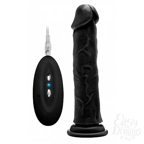  1:  ׸ - Vibrating Realistic Cock 9  - 23,5 .