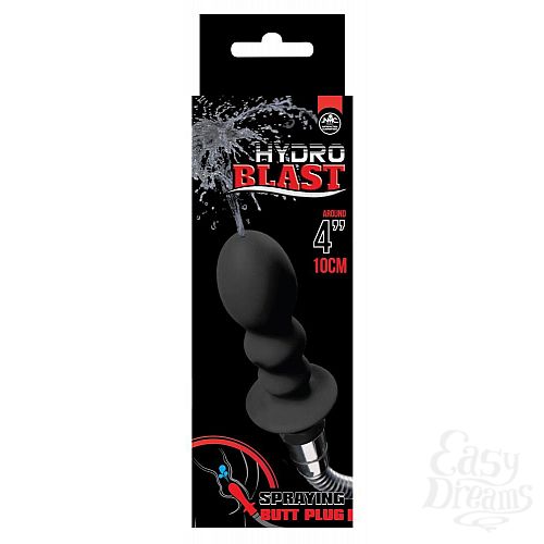  2  ׸    HYDROBLAST 4INCH BUTTPLUG SHAPE DOUCHE   