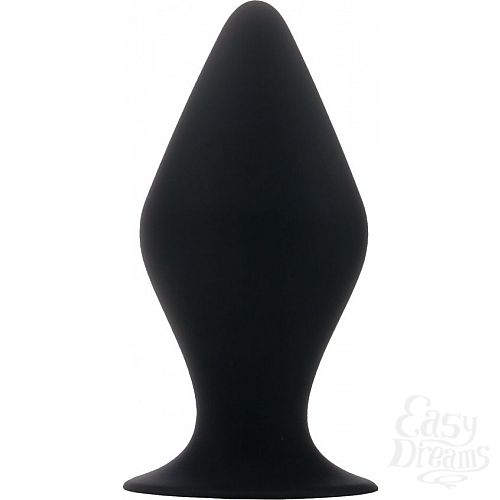 ���������� 1:  ׸���� ������� �������� ������ Butt Plug with Suction Cup Large