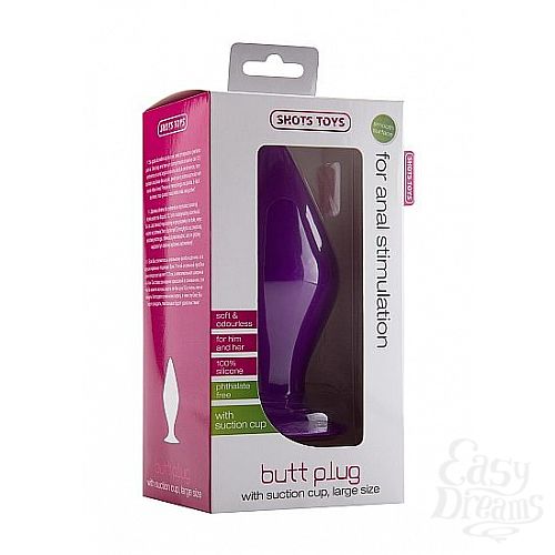 ���������� 3  ���������� ������� �������� ������ Butt Plug with Suction Cup Large