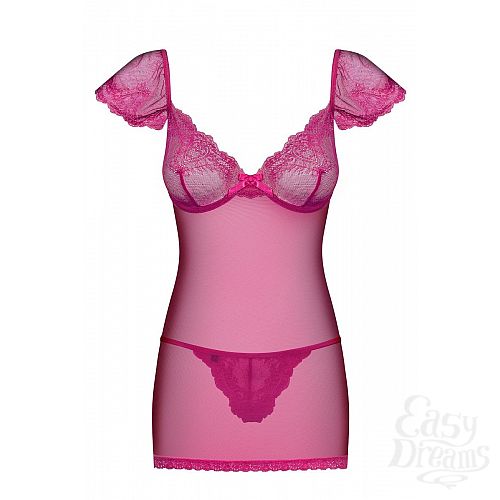 Фотография 3:  Облегающая сорочка Lillove с  крылышками  на плечах Фотография 3  Облегающая сорочка Lillove с  крылышками  на плечах