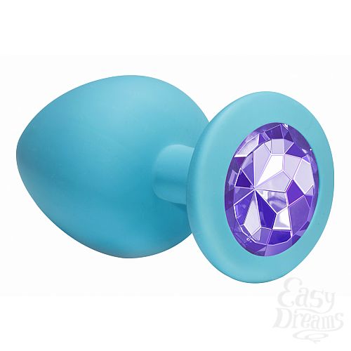  3    Emotions Cutie Large Turquoise light purple crystal 4013-04Lola