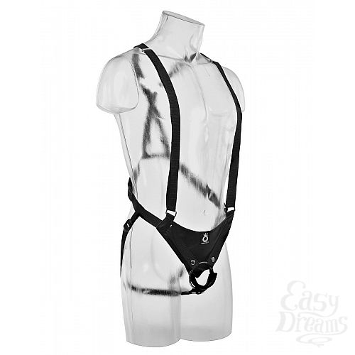  4  -    10  Hollow Strap-On Suspender System - 25 .