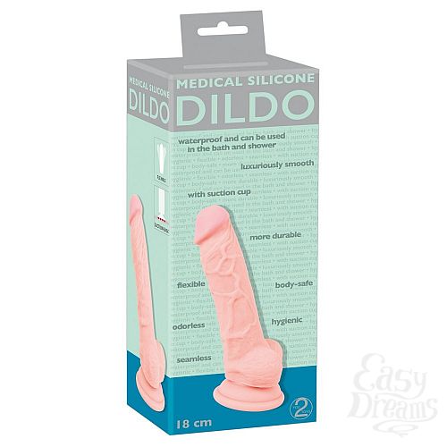  5      Medical Silicone Dildo - 18 .