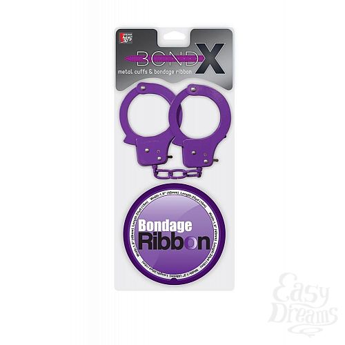  2     BONDX METAL CUFFS AND RIBBON:        