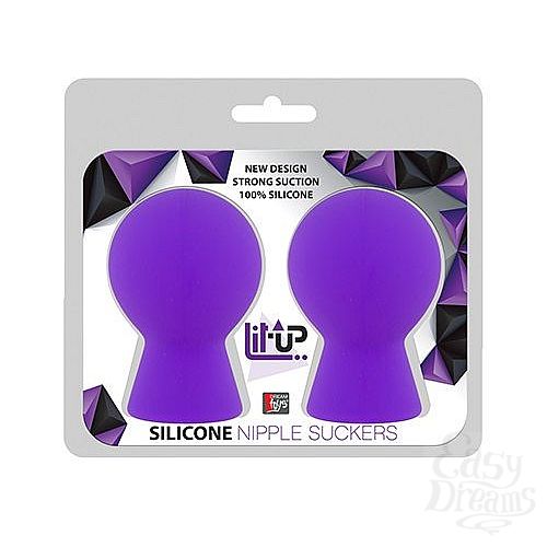  2      LIT-UP NIPPLE SUCKERS SMALL PURPLE
