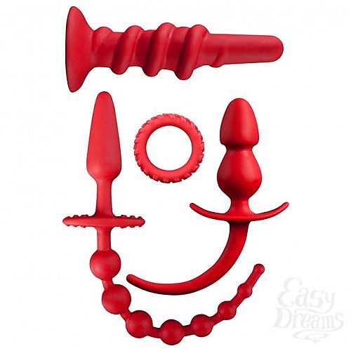  1:      MENZSTUFF PLEASURE SET RED