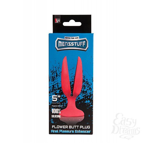 ���������� 2  ������� ������-����� MENZSTUFF FLOWER BUTT PLUG 5INCH - 13,5 ��.