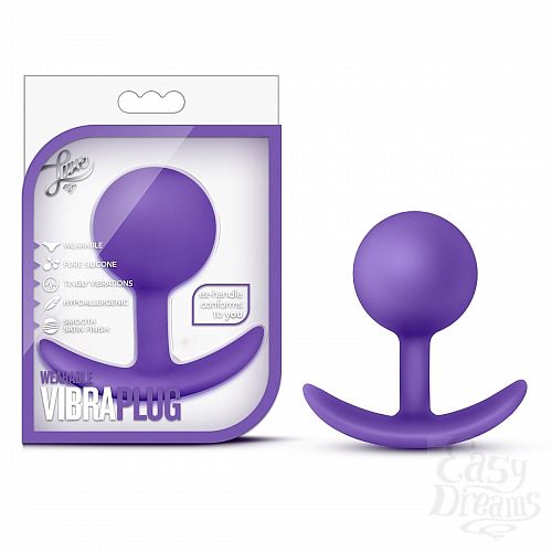 ���������� 3  ���������� ������-��� ��� ������� Luxe Wearable Vibra Plug - 8,9 ��.