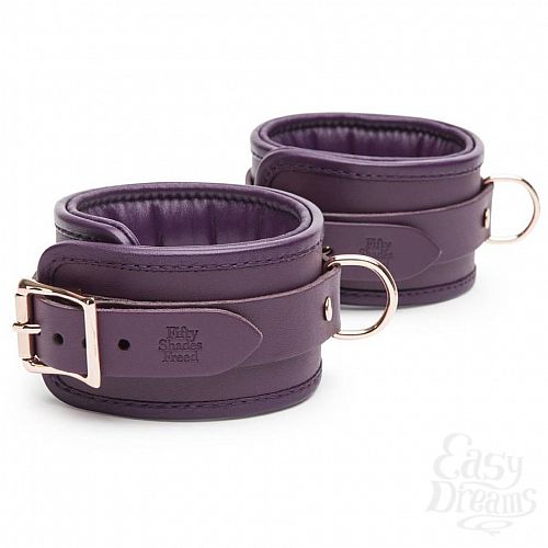  2      Cherished Collection Leather Ankle Cuffs