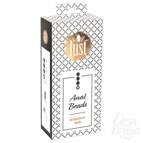  4  ׸   Lust Anal Beads - 19,5 .