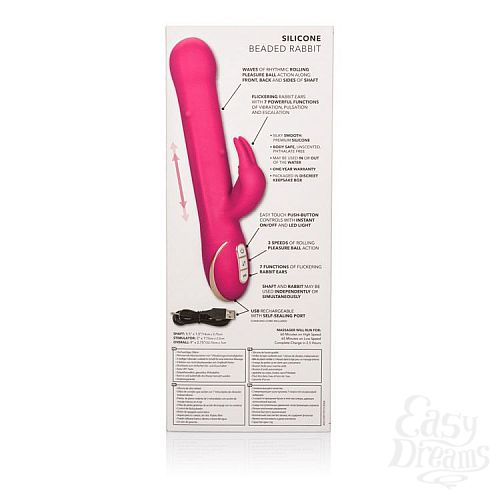  6  -  Jack Rabbit Signature Silicone Beaded Rabbit - 23 .