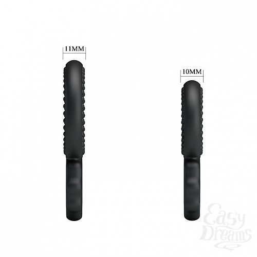 Фотография 5:  Набор из 2 эрекционных колец с подхватом мошонки Фотография 5  Набор из 2 эрекционных колец с подхватом мошонки