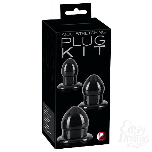 ���������� 4  ����� ������������� �������� ���� ������ Anal Stretching Plug Kit