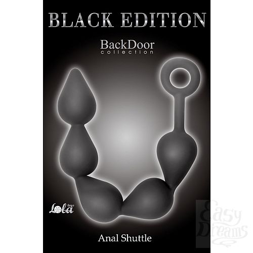  3  ׸   Black Edition Anal Super Beads - 40 .