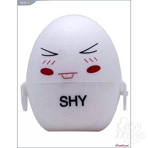 Фотография 1:  Белый мастурбатор-яйцо SHY PokeMon Фотография 1:  Белый мастурбатор-яйцо SHY PokeMon