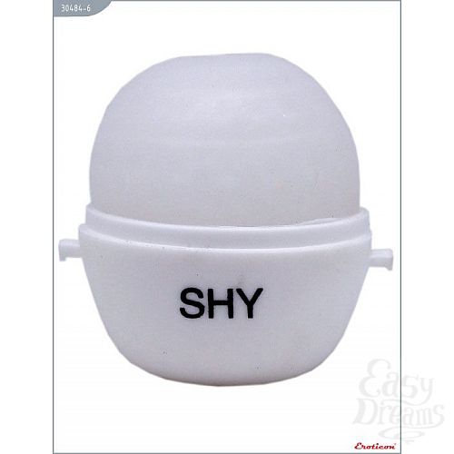Фотография 2:  Белый мастурбатор-яйцо SHY PokeMon Фотография 2  Белый мастурбатор-яйцо SHY PokeMon