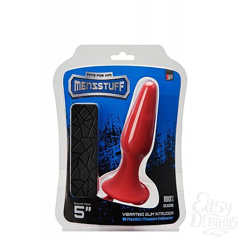  2        MENZSTUFF 5INCH SLIM INTRUDER BUTT PLUG - 13 .