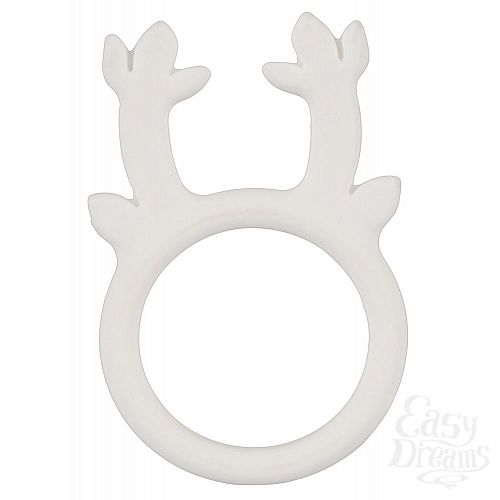 Фотография 1:  Эрекционное кольцо Penisring Rentier с оленьими рожками Фотография 1:  Эрекционное кольцо Penisring Rentier с оленьими рожками