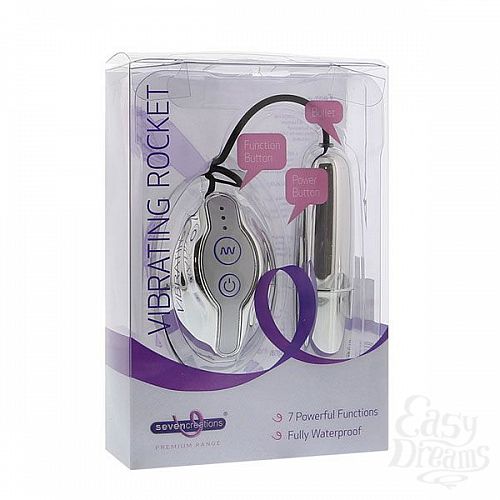  2     PREMIUM RANGE VIBRATING ROCKET SILVER - 11 .
