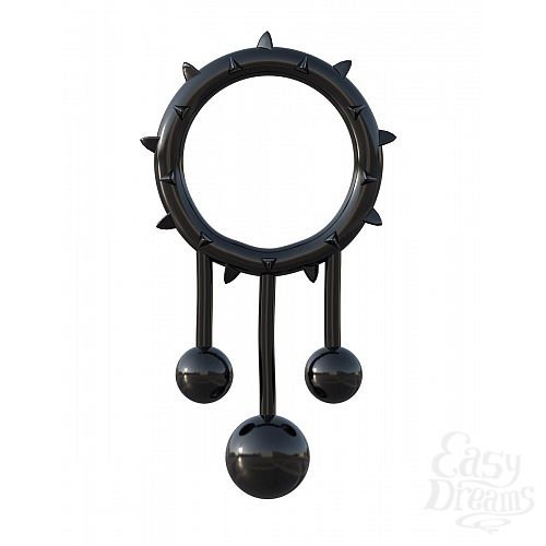 Фотография 1:  Чёрное эрекционное кольцо Original Ball Banger Фотография 1:  Чёрное эрекционное кольцо Original Ball Banger