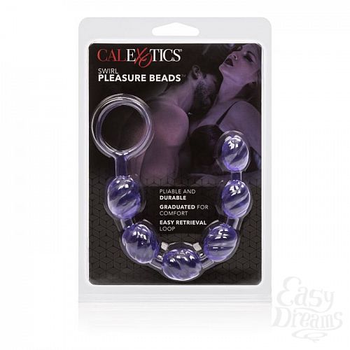  3     Swirl Pleasure Beads - 20 .