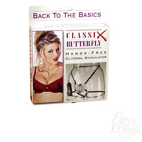 Фотография 3:  Клиторальный стимулятор-бабочка CLASSIX PD1906-00 Фотография 3  Клиторальный стимулятор-бабочка CLASSIX PD1906-00