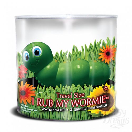 1:   I Rub My Wormie^ Travel-Size Green ()
