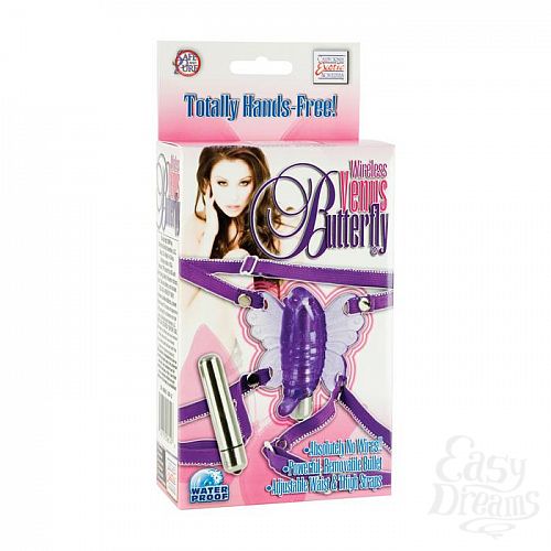 Фотография 1:  Вибро-бабочка на ремешках Wireless Venus Butterfly 0601-30BXSE Фотография 1:  Вибро-бабочка на ремешках Wireless Venus Butterfly 0601-30BXSE