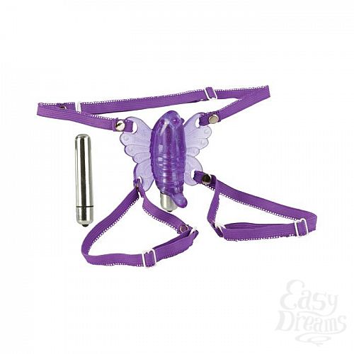 Фотография 2:  Вибро-бабочка на ремешках Wireless Venus Butterfly 0601-30BXSE Фотография 2  Вибро-бабочка на ремешках Wireless Venus Butterfly 0601-30BXSE