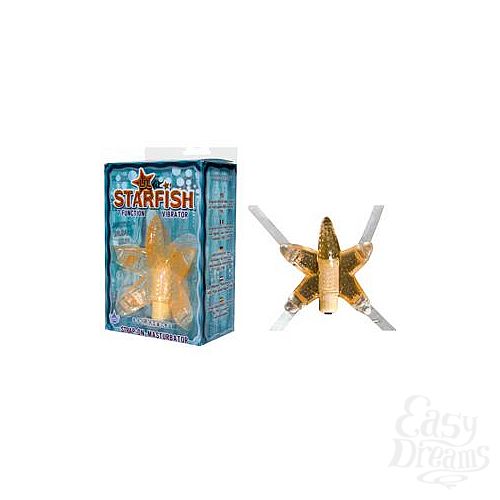 Фотография 1:  Семифункциональный стимулятор Li l StarFish Orange 0617-02BXDJ Фотография 1:  Семифункциональный стимулятор Li l StarFish Orange 0617-02BXDJ