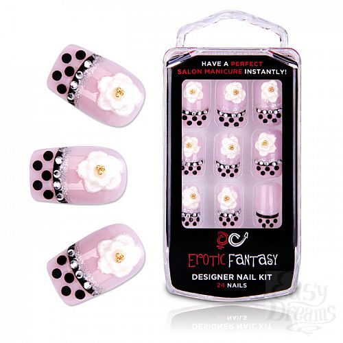  1:       BLACK DOTS & CRYSTAL EF-NS06