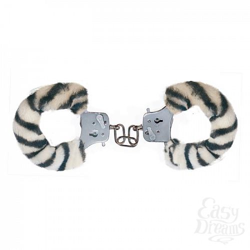  1:     Furry Fun Cuffs Zebra 9509TJ