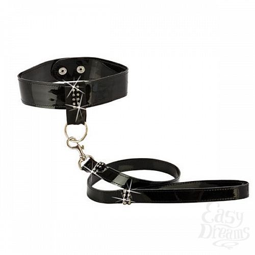  2     Bound By Diamonds Leash Collar Set 2656-80BXSE