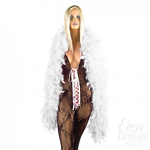  1:     BRD  WHITE LOVE BOA-WHT