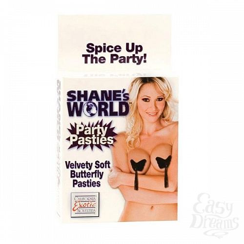  3  -   Sw Pasties Blk Butterfly 4072-03BXSE