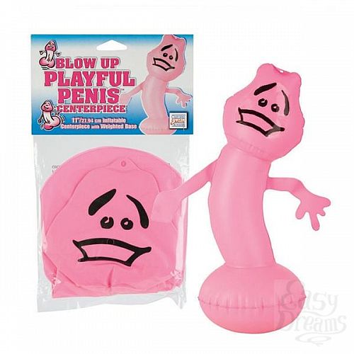  1:   - Blow Up Playful Penis Centerpiece 1985-04CDSE