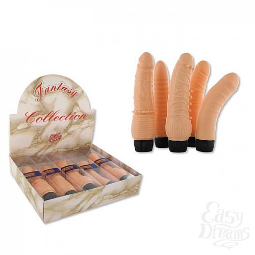 1:    FANTASY COLL VIBRATOR FLESH 5ER 205/5KSC