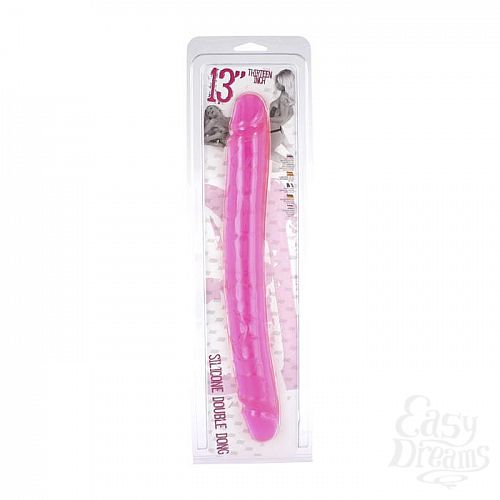  1:    DOUBLE DONG PINK CLEAR SOFT 06-214SC