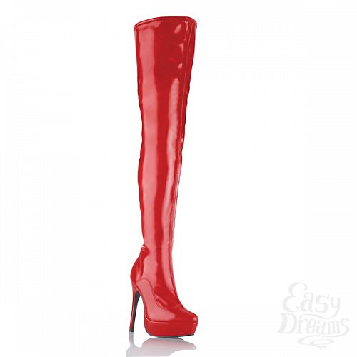  1:       RED SKIN-TIGHT HB206-RED-38
