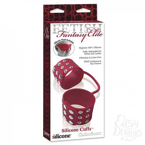  1:    FF ELITE - SILICONE CUFFS RED 457015PD