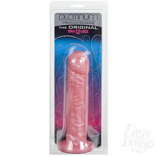  2   -  Platinum Silicone The Original 8 V-U-L Pink