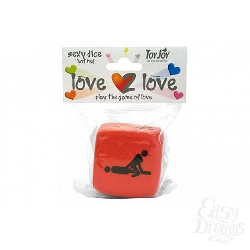  1:    Love2Love Sexy Dice Red