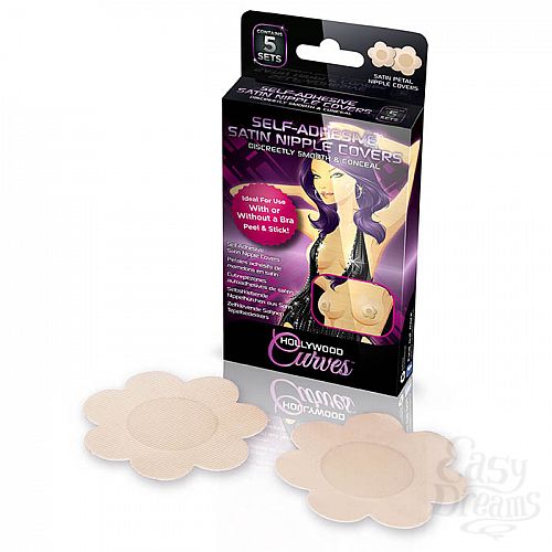 1:          SATIN NIPPLE COVERS HC016