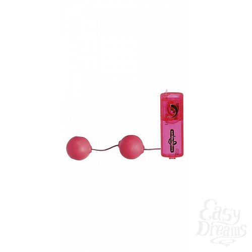  1:  VIBRATING BALLS JELLY PINK