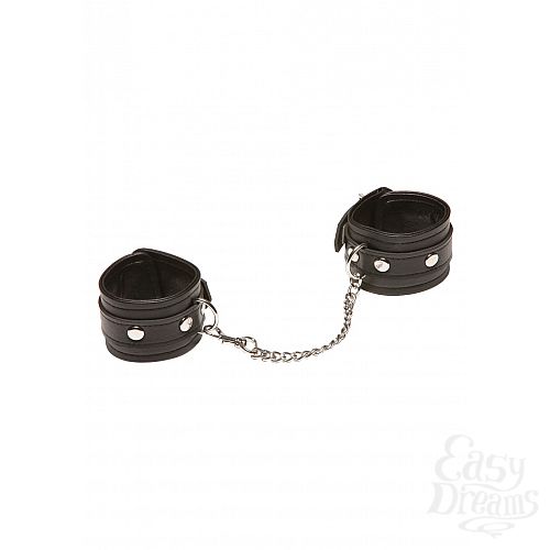  2   X-PLAY LOVE CHAIN WRIST CUFFS BLACK 2072XP