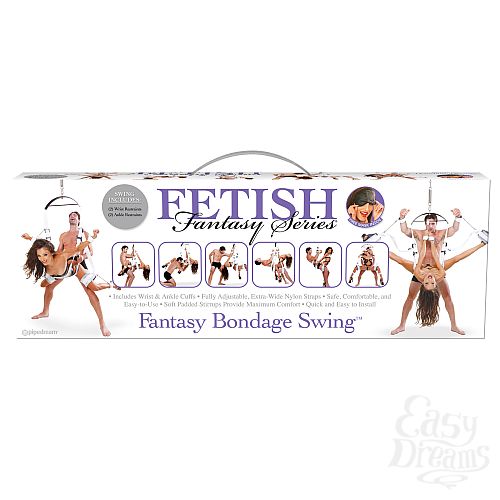  2  - FF FANTASY BONDAGE SWING - WHITE 212519PD